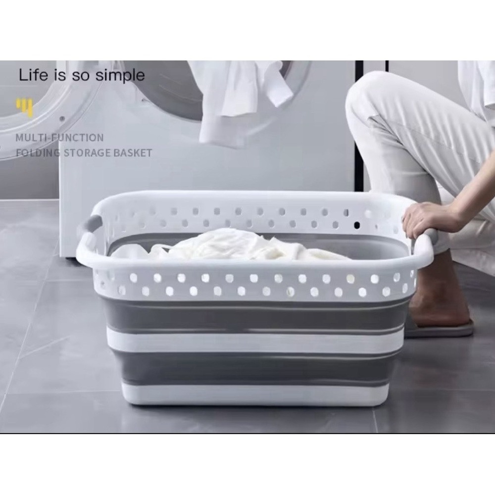 Collapsible Laundry Basket 4.2 Gallon 21in X 15.25in